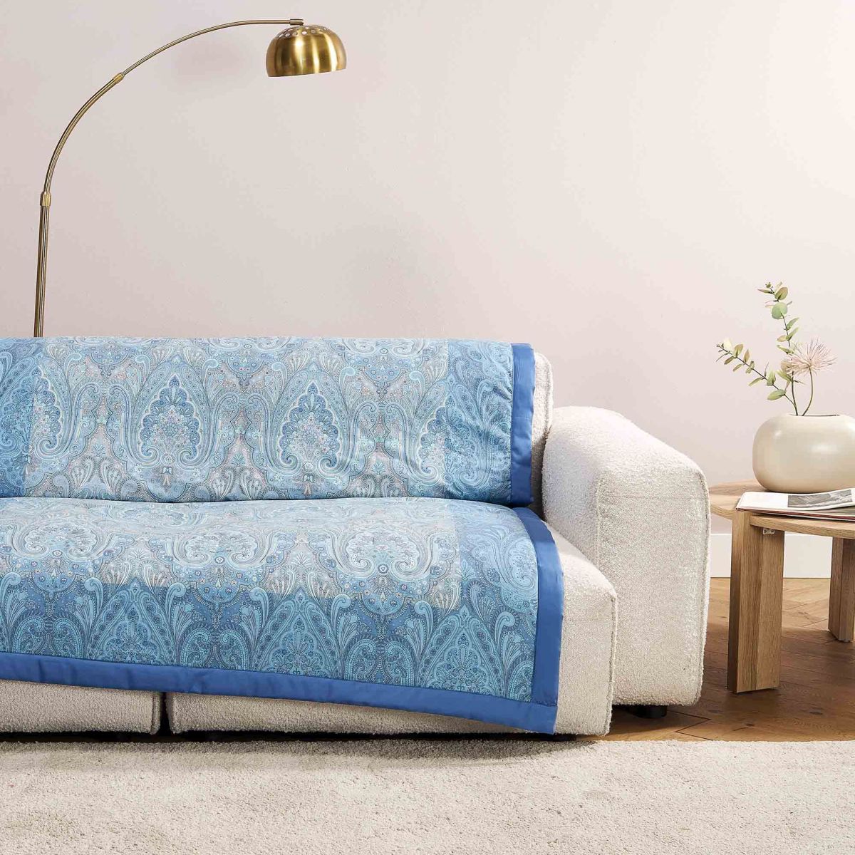 A-PLD Isolabella C1 Bassetti Plaid ISOLABELLA C1 azure – Bild 1