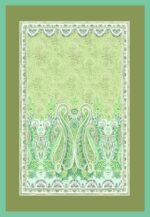 Bassetti Plaid MERGELLINA v1 grün | 135x190 cm – Bild 6