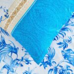 Bassetti Bettwäsche IBISCUS TATTOO  B1 blau – Bild 3