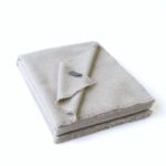 Schurwolldecke EasyGreyRock nebelgrau