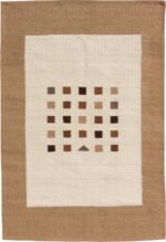 Heluan NATUR Des. 1217 Quadrate mit Borde