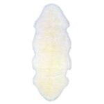 Australisches Premium Doppel-Lammfell AUSSIE - naturweiss