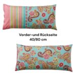 Bassetti Kissenbezüge RAPALLO T1 turchese-fuchsia