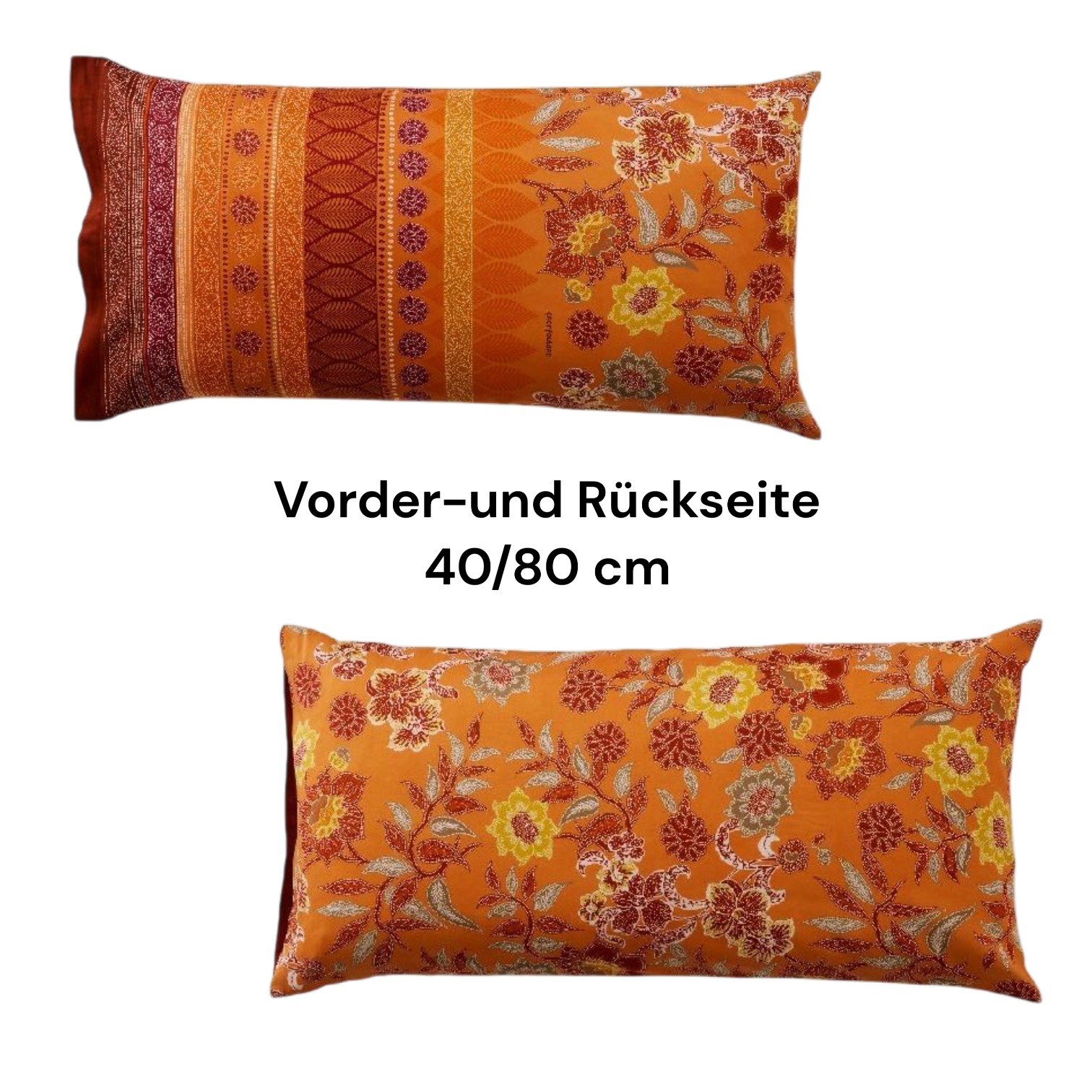 9334941 - KH SAT Varigotti O1 - 40x80 - Freisteller_0 Bassetti Kissenbezüge VARIGOTTI O1 orange – Bild 1