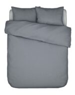 Baumwoll-Satin Bettwäsche | MINTE global grey – Bild 5