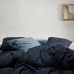 Baumwoll-Satin Bettwäsche | MINTE night blue – Bild 4