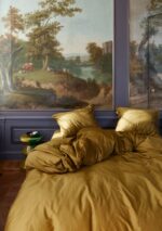 Baumwoll-Satin Bettwäsche | MINTE olive – Bild 6