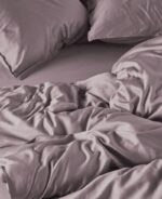 Baumwoll-Satin Bettwäsche | MINTE pale purple – Bild 2
