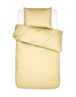 Baumwoll-Satin Bettwäsche | MINTE yellow straw – Bild 3